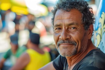 Diverse Brazilian Men Embodying Street Life Vibes