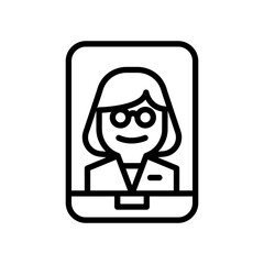 Online diagnosis icon
