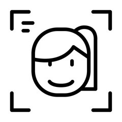 Face detection icon