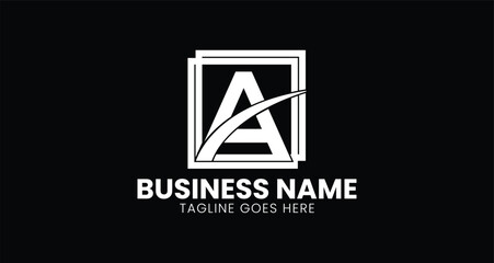 Luxury Letter A Logo Design
