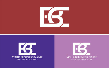 Fototapeta premium BC letter logo design element symbol