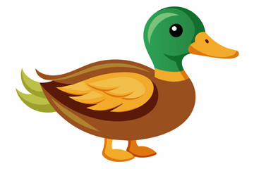  simple-duck-vector-illustration