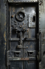 Fototapeta na wymiar safe rooom gear elevator design , studio photography