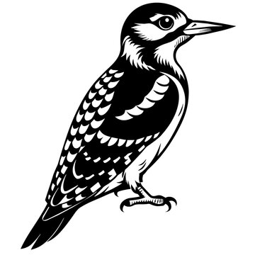 recommend clip art: woodpecker vector design 