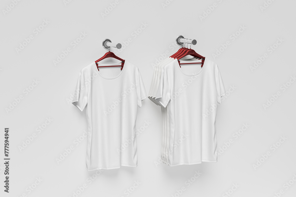 Wall mural T-SHIRT MOCKUP