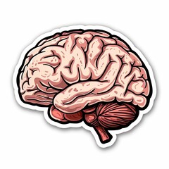 Obraz premium human brain sticker