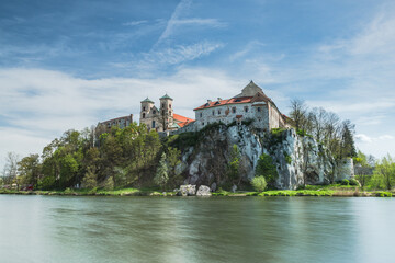 Fototapeta na wymiar Benedictine abbey, monastery in Tyniec near Krakow, Poland.