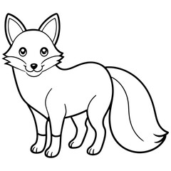 For T-shirt Design Vector Adorable Fox  - Vector - Vector art - Vector illustration - Premium Vector - Vector pro - Premium illustration - Vector logo - Vector icon