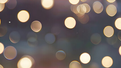 Fototapeta premium abstract background with colorful and gold particle bokeh . Christmas Golden light shine particles bokeh