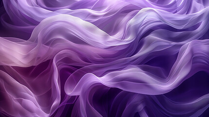 Fototapeta premium Abstract purple, pink and blue wavy shapes background