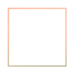 Neon square frame