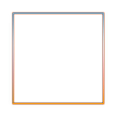 Neon square frame