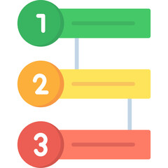 Obraz premium Workflow Icon