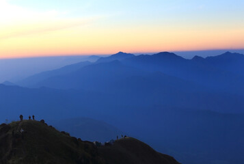 Mulayit Taung, the highest peak of the DKBA Karen Buddhist Autonomous Region in Myawaddy Province,...
