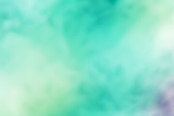 Fototapeta na wymiar Abstract gradient smooth Blurred Watercolor Turquoise background image