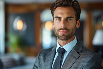 Fototapeta premium portrait of a businessman
