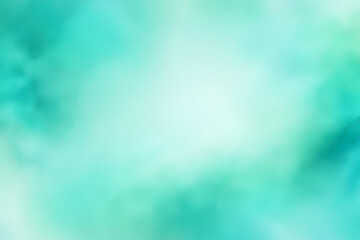 Abstract gradient smooth Blurred Watercolor Turquoise background image