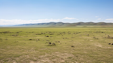 Obraz premium landscape with sky and clouds.