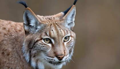 A-Lynx-With-Its-Ears-Flattened-Against-Its-Head-A-