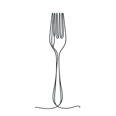 single line plug. vector illustration. one line minimalism