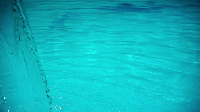 Swimming Pool Water Slow Motion