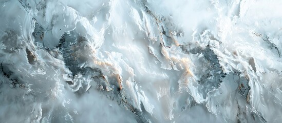 White marble texture creatively portrays the essence of ice and snow through abstract forms and patterns.