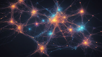 abstract background with stars