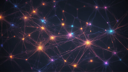 abstract background with stars