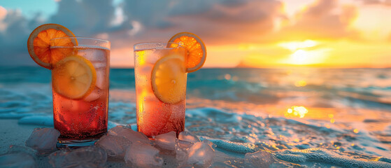 Tropical Temptations: Beachside Summer Refreshments