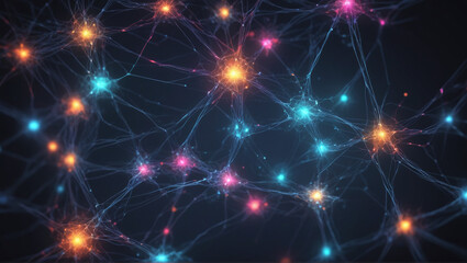 abstract background with stars