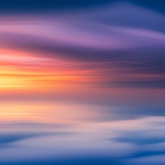 Naklejka premium Rainbow sky background Generative Ai