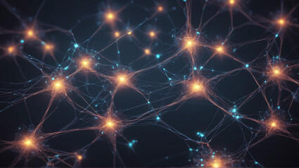 abstract background with stars