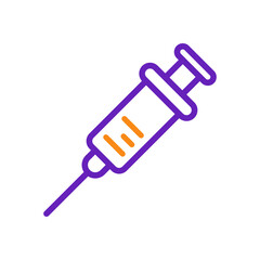 syringe icon design vector template