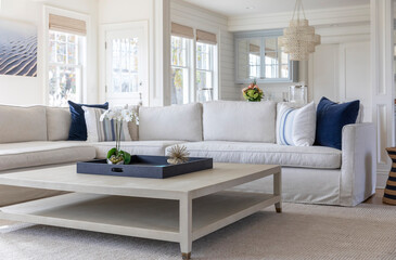 Open Concept contemporary luxury home interior 