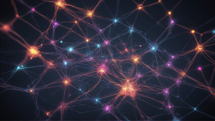 abstract background with stars