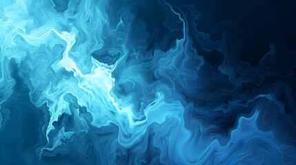 background for banner, blue background in acrylic water ink style - obrazy, fototapety, plakaty