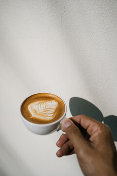 Latte coffee