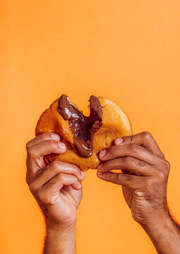Bombolone with chocolat - Jelly Doughnut