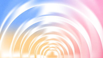 Tech innovation minimal background in metallic pastel colors. 