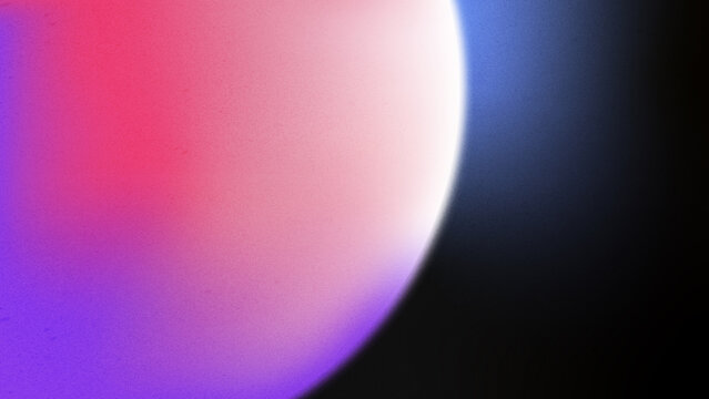 Iridescent Sphere On Minimal Dark Copy Space Abstract Background