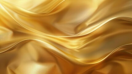 Fototapeta premium A luxurious golden backdrop with a subtle abstract pattern, giving the impression of elegance and richness, perfect for a high-end wallpaper design.