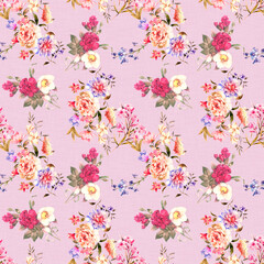 
Seamless Digital floral Print Design Patterns