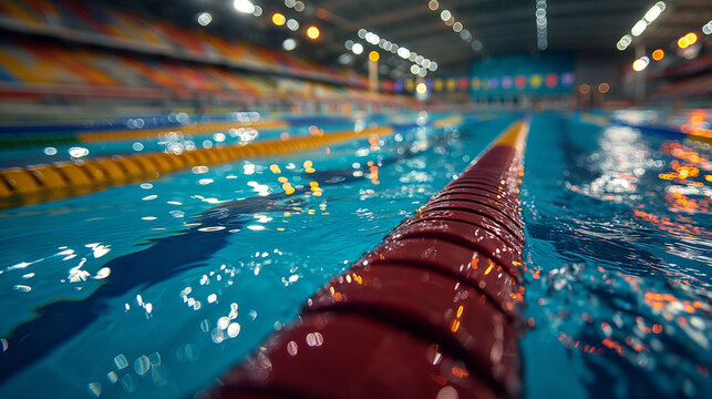 Swimming pool; Olympic swimming competition