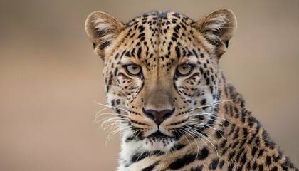 A-Leopard-With-Its-Ears-Perked-Forward-Listening-