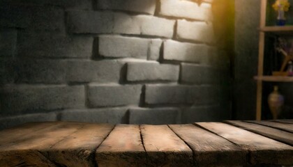 Sombre Serenity: Blurred Concrete Wall in Dark Room