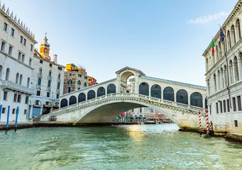 Fototapete Rialtobrücke Rialto Bridge in Venice, Italy