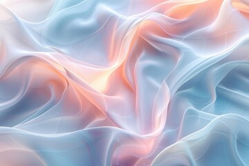 Obraz premium Abstract Blue and Orange background with waves
