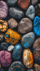 Vibrant Rock Patterns: