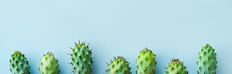 close up of a cactus isolated on solid background - obrazy, fototapety, plakaty