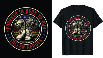 Fototapeta premium Memorial Day Shirt, Veteran T-Shirt, Veteran Day Shirt, Independence Day Gift, USA Shirt, Red White and Blue Shirt, God Bless America, 1776 T-Shirt, American Constitution 1776, Vintage USA Flag